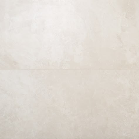 Large format marble look semi-polished porcelain tiles. Perfect for kitchen backsplash, bathroom, shower, wall and floor. This item is sold by the case, each case covers 15.49 square feet. Artmore Tile Positano Crema Beige 24-in x 48-in Polished Porcelain Marble Look Floor and Wall Tile (15.49-sq. ft/ Carton) | EXT3RD109447 Kitchens With Tile Flooring, 24x24 Tile Floors Bathroom, Bathroom Floor Tile Neutral, Faux Wood Shower Tile, Earthy Shower Tile, Bathroom Floor Tile Trends 2025, Neutral Minimalist Bathroom, Ivory Tile Texture, Large Tile Shower Wall