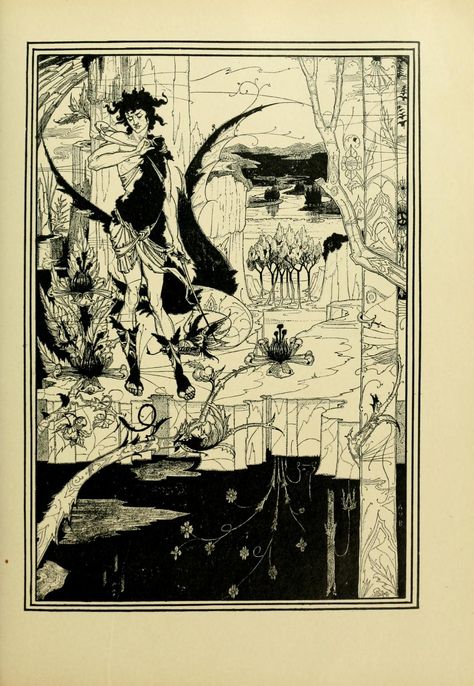 The early work of Aubrey Beardsley...interesting to see how his style developed... Japanese Woodcut, Aubrey Beardsley, Giclee Painting, Adult Colouring, Poster Size Prints, A4 Poster, National Art, Art Movement, Artist At Work