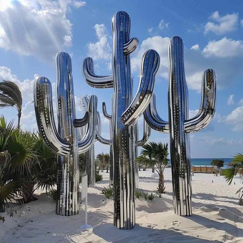 metal cactus sculptures for sale	,outdoor metal cactus sculptures,large metal cactus sculpture,large cactus sculpture,metal cactus sculptures,metal cactus sculpture,cactus sculpture,sculptural cactus,cactus sculpture for sale,outdoor cactus sculpture Environmental Sculpture, Modern Sculptures & Statues, Metal Tree Sculpture, Mirror Sculpture, Cactus Sculpture, Metal Cactus, Stainless Steel Mirror, Wild Flower Meadow, Modern Desert