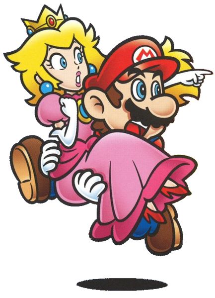 I got a question.... Bowser has kidnapped Peach over 5 times...and he still gets invited to the mario kart and shit  MARIO! If you don't get your deal together Mario And Peach, Mario And Princess Peach, Super Mario Nintendo, Peach Mario, Princesa Peach, Mario Games, Mario Nintendo, Super Mario World, Super Mario Art