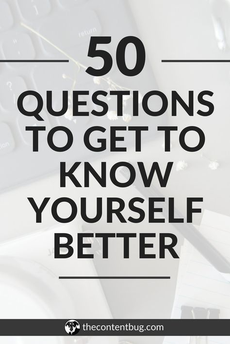 For the longest time I struggled with who I was as a person. Do you know who you are? Do you know what you are supposed to do with your life? What is your purpose? All of these questions won't be answered until you have a level of self-awareness. In this blog post, I want to help you break down the walls and discover who you are. Ask yourself these 50 questions to get to know yourself better.  #beyourownboss via @thecontentbug How To Know What I Want, How To Know What To Do With Your Life, Discover Who You Are, How To Know Who You Are, Self Knowledge Questions, Who I Want To Be Journal, Who Are You, Emotional Walls, Stop Doubting Yourself