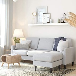 Online furniture shopping is a beautiful thing. You can see how a new piece will look in your space, thanks to augmented reality furniture apps like IKEA Place. It’s also possible to buy a new sofa with just the click of a button. However, many people still feel a bit overwhelmed by shopping for bigger […] The post Best Cheap Sectionals for Every Kind of Family or Living Room appeared first on The Real Deal by RetailMeNot. Dark Grey Sectional, Mr Kate, Gray Sectional, Upholstered Chaise Lounge, Sofa L, Upholstered Chaise, Grey Sectional, Modern Sofa Sectional, Sofa Sectional