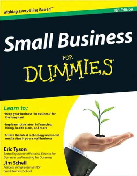 Small business is many things to those of us who have participated in it or have dreamed about participating in it. Without a doubt, the concept of “being your own boss” is an alluring one. But not everyone can be his or her own boss — at least not a good or successful one. $ 2.00 #book #ebook #smallbusiness #business #businessideas #millionaire #rich #getrich #moneymaker #education #success #money #businesssuccess #investment #earnmoney Small Business Owner Quotes, Business Owner Quote, Dummies Book, Management Books, Business Tax, For Dummies, Business Books, Health Plan, Famous Books