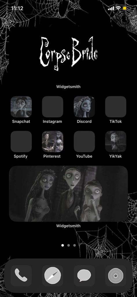 Corpse Bride Aesthetic Widget, Corpse Bride Iphone Theme, Corpse Bride Wallpaper Ios 16, Corpse Bride Iphone Layout, Tim Burton Iphone Layout, Corpse Bride Phone Layout, Corpse Bride Widget Icons, Corpse Bride Phone Theme, Corpse Bride Aesthetic Icon