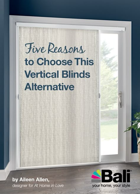 Curtains For Sliding Doors In Kitchen, Bedroom Slider Window Treatments, Window Treatments For Sliding Windows, Window Treatments For Sliding Doors Patio, Vertical Blinds Patio Door, Curtains For Back Sliding Door, Sliding Door Curtains Bedroom, Cover For Sliding Door, Bedroom Patio Door Window Treatments