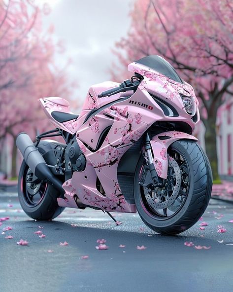 Purple Motorcycle, Pink Motorcycle, Motocross Love, Image Moto, Motorcross Bike, Custom Sport Bikes, Motorcycle Aesthetic, Biker Aesthetic, Pretty Bike