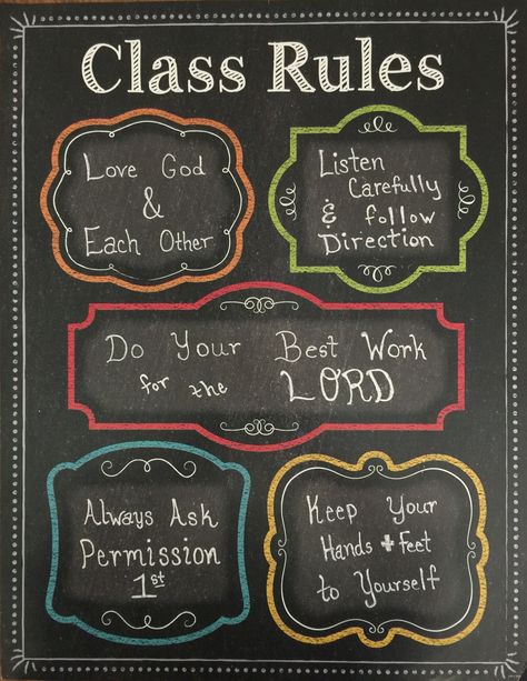 Children's Church Class Rules - Lighthouse Ministries Christian Middle School Classroom, Christian Classroom Rules, Sunday School Classroom Decoration Kids Church Room Ideas, Sunday School Rules, School Leadership Principal, Bible Preschool, Catechism Crafts, Sunday School Classroom Decor, Preschool Rules