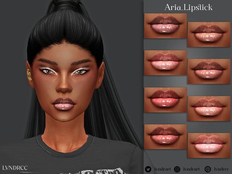 Sims 4 Lip Details, Sims 4 Cc Alpha Lips, Alpha Makeup Sims 4, Sims 4 Bottom Lashes, Alpha Sims 4 Cc Skin Details, Sims 4 Lipliner Cc, Black Sims 4 Cc Lashes, Sims 4 Two Toned Lips, Praline Sims 4 Cc