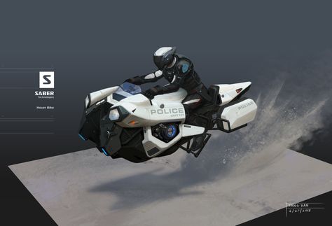 Hover Bike, Sang Han on ArtStation at https://www.artstation.com/artwork/OLy2e Hover Bike, Concept Bike, Hover Car, Futuristic Concept, Speeder Bike, Future Transportation, Futuristic Motorcycle, Concept Motorcycles, Spaceship Art