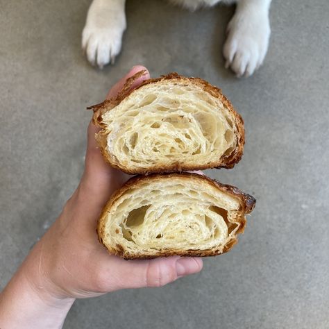 Laminated Dough, Chocolate Sourdough, Making Croissants, Claire Saffitz, Butter Pastry, Easy Recipies, Bowl Scraper, Croissant Recipe, Danish Pastry