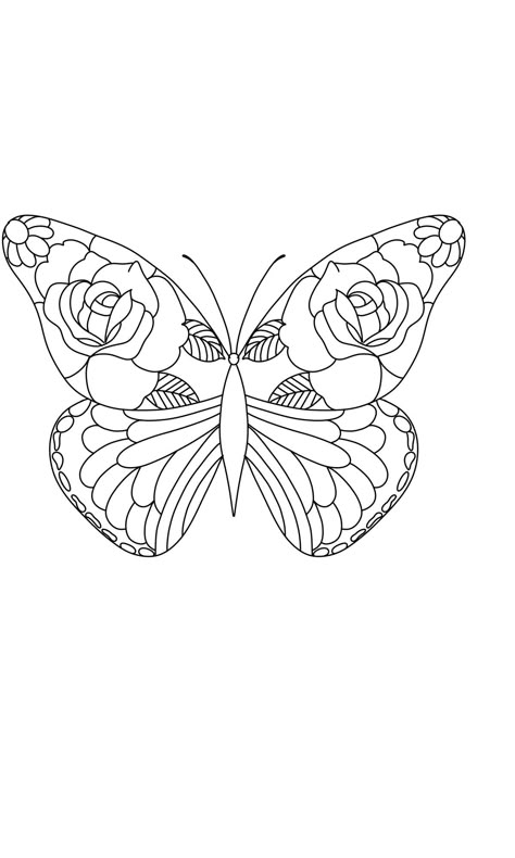 Butterfly Tattoo Template, Traditional Tattoo Outline, Butterfly Line Art, Butterfly Tattoo Stencil, Butterfly Coloring Pages, Butterfly Outline, Butterfly Stencil, Tattoo Outline Drawing, Tattoo Templates