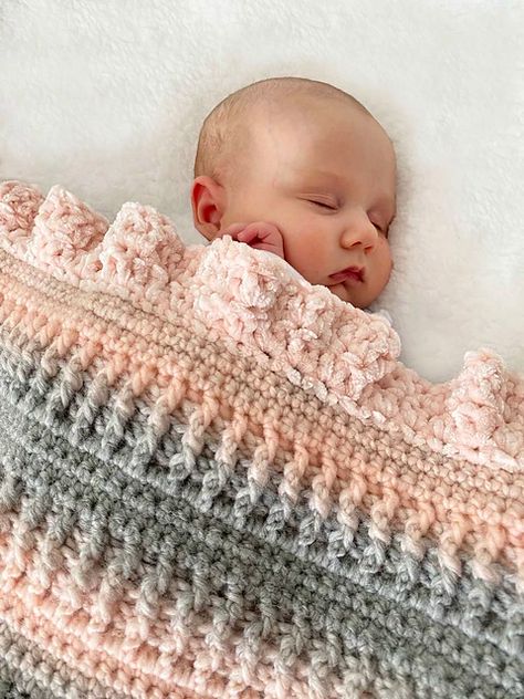 Ravelry: Little Darling Baby Blanket pattern by Deborah O'Leary