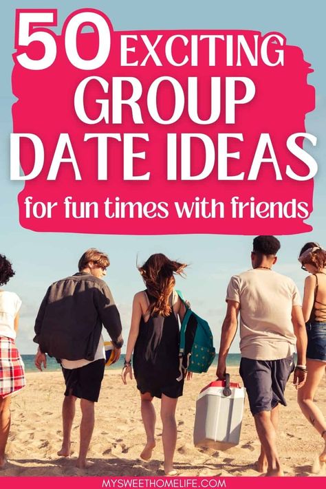 Christian Couples Games, Fun Group Date Ideas, Group Date Ideas For Teenagers, Group Date Night Ideas, Marriage Activities, Group Date Ideas, Couple Squad, Couple Party Games, My Sweet Home