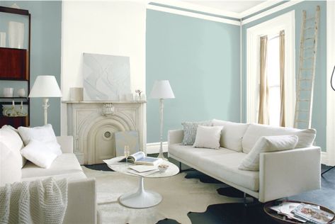 Seacliff Heights Best Wall Paint, Color Combinations Paint, Hale Navy, Benjamin Moore White, Interior Wall Paint, Benjamin Moore Colors, Best Paint Colors, Room Paint Colors, Simply White