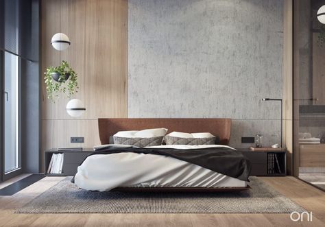 Cozy Loft by ONI Architects | HomeAdore Minimalist Bedroom, Hotel Guestroom, Bedroom Guide, Cozy Loft, Bedroom Design Inspiration, Modern Bedroom Design, Master Bedrooms Decor, Rustic Bedroom, Contemporary Bedroom