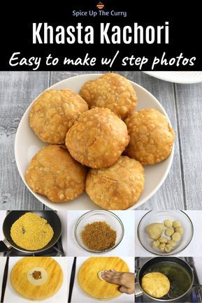 Kachori Chaat, Tamarind Date Chutney, Khasta Kachori, Appetizer Recipes Vegetarian, Kachori Recipe, Date Chutney, Veg Snacks, Indian Appetizers, Iftar Recipes