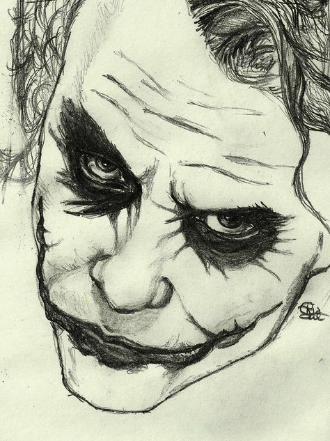 Joker Art Drawing, Image Joker, Joker Sketch, Joker Drawing, Joker Painting, 13 Tattoo, Marvel Art Drawings, Tattoo Disney, Batman Christian Bale