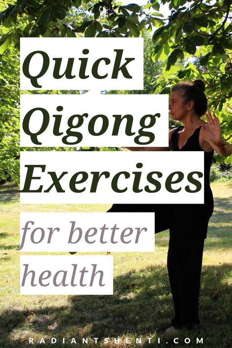 Practice these quick qigong exercises for better health with Radiant Shenti. Qigong benefits include increased flexibility, a clear mind, and strength. These qigong for beginners workout videos will have you feeling in better health. #qigongexercises Qigong Benefits, Qi Gong Exercises, Face Massage Video, Beginner Workout Video, Tia Chi, Neck And Shoulder Exercises, Retirement Activities, Tai Chi For Beginners, Beginners Workout