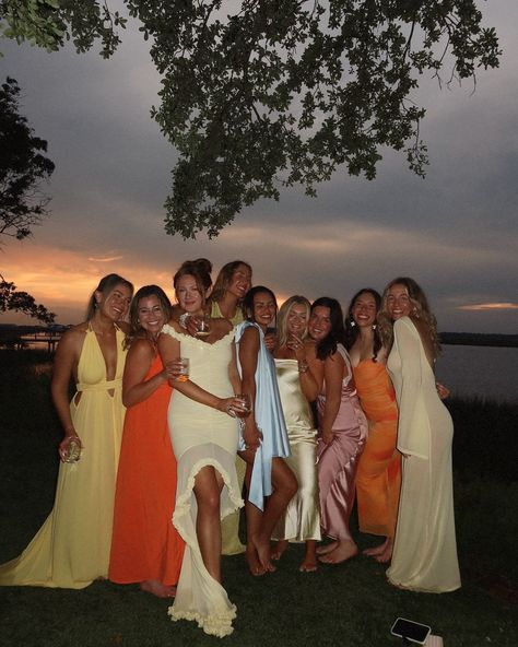 Allison Kelley | the bachelorette may be over, but the content has just begun 👰🏼‍♀️🐚💍🤍🌴🥂 #bachelorette #bacheloretteparty #bacheloretteideas | Instagram Miami Outfits Bachelorette Party, Beach Wedding Colorful, Tulum Bachelorette Outfits, Puerto Rico Bachelorette Party, Bachelorette Night Out Outfit Themes, Cancun Photoshoot, Hens Themes, California Bachelorette Party, Hawaii Bachelorette Party