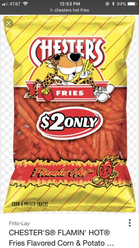 Is there vegan hot fries similar to Chesters flamin hot fries? Hot Fries Chips, Quaker Chewy Granola Bars, Hot Fries, Chester Cheetah, Cheetos Crunchy, Flaming Hot, Snack Shack, Chewy Granola Bars, 100 Calorie