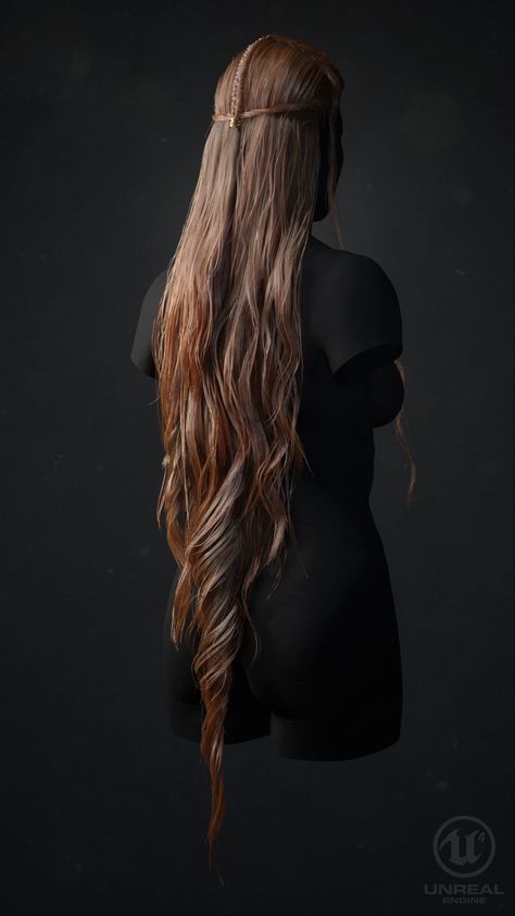 Hairstyles Fantasy Fairytale, Lotr Hairstyles Elves, Welsh Hairstyles, Wood Elf Hairstyles, Long Medieval Hair, Fantasy Hair Styles Warriors Braids, Mid Evil Hair Styles, Tauriel Hairstyle, Druid Hairstyles