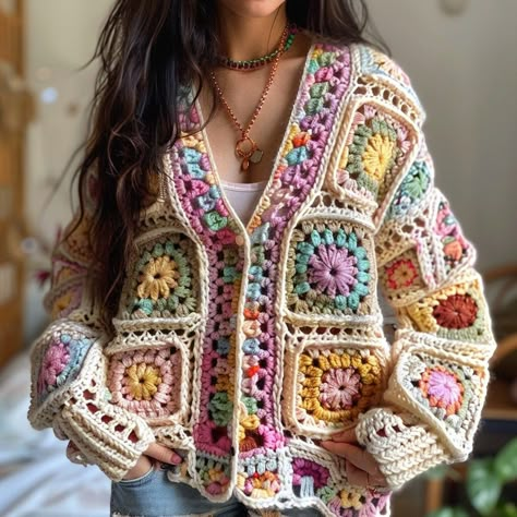 Crochet cardigan pattern