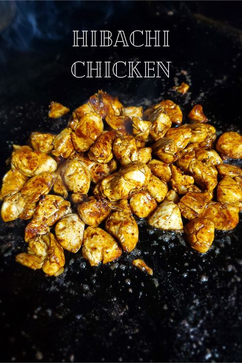 Black Stone Chicken Tenderloins, Grilled Hibachi Chicken, Black Stone Habatchi, Hibachi Recipes Chicken, Hibachi Chicken Marinade, Hibachi Marinade, Hibachi Chicken On Blackstone Griddle, Best Hibachi Chicken, Habatchi Chicken