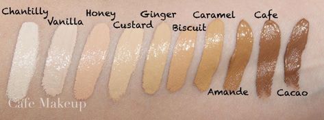 Nars Creamy Concealer Swatch, Nars Concealer Swatches, Foundation For Pale Skin, Peach Concealer, Concealer Swatches, Clinique Concealer, White Foundation, Nars Concealer, Pale Skin Makeup