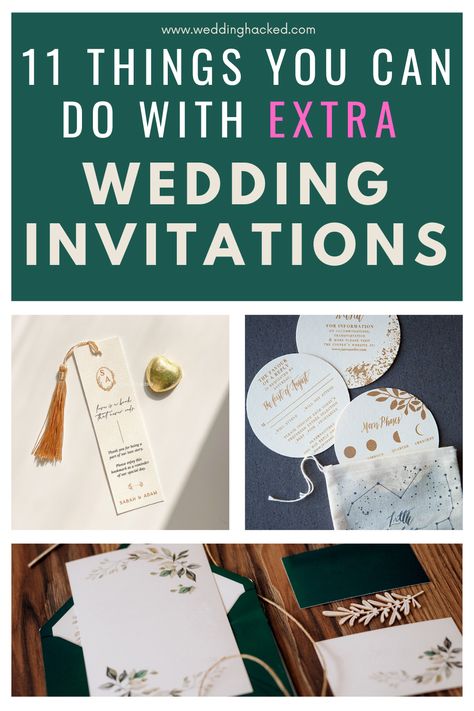 Post Wedding Crafts, Wedding Gift Made From Invitation, Extra Wedding Invitations Crafts, Wedding Invitation Keepsake Ideas Diy, Leftover Wedding Invitations, Wedding Invitation Gift, Wedding Invitation Gift Ideas, Wedding Invitation Ornament Diy, Wedding Invitation Keepsake Ideas