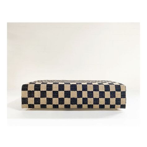 Forsyth on Instagram: “NEW IN // The Forsyth Checkerboard Ottoman. ▫️▪️▫️▪️Handcrafted from our best-selling wool and jute checkerboard rugs. Available in custom…” Checkerboard Rugs, Louis Vuitton Damier, Furniture Decor, Ottoman, Louis Vuitton, Wool, Pattern, Furniture, On Instagram