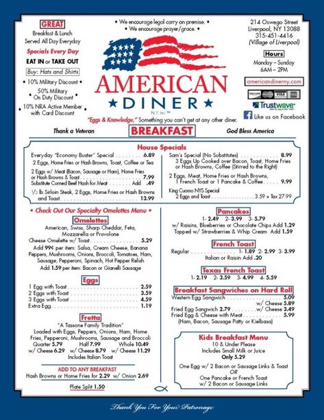 "American Diner" Breakfast Skillet - Lavender and Lovage Diner Menu 50's, Pops Diner, Diner Breakfast, Classic American Diner, Breakfast Skillet Recipes, Posters Advertising, Diner Food, Diner Menu, American Dinner