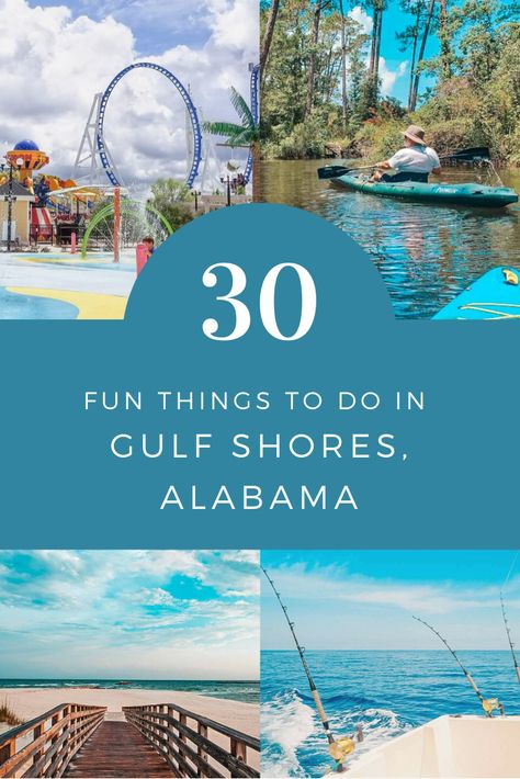 Gulf Shores: 30 Things to Do (Not One Tourist Trap!) Most visitors come to the area for Alabama’s amazing beaches. However, there are so many other things to do in Gulf Shores besides just lounge on in the powdery sand! In this post, you’ll find plenty of things to do on the water as well as ideas for you land lovers. Beach Hacks Clever Ideas, Beach Hacks Kids, Beach Hacks For Adults, Gulf Shores Alabama, Amazing Beaches, Kid Hacks, Beach Hacks, Tourist Trap, Gulf Shores