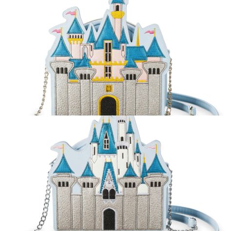 Disney World Castle, Danielle Nicole Disney, Billy Kid, Disney Purse, Disney Animators Collection, Danielle Nicole, Disney Handbags, Disney Sketches, Cinderella Castle