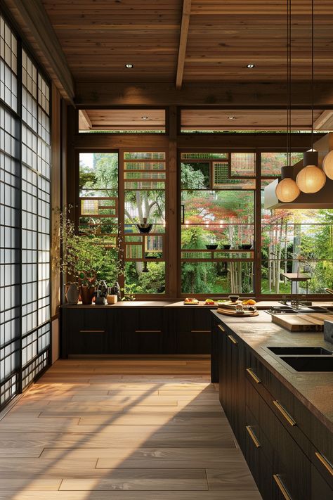 Dining Japandi, Japanese House Interior, Japanese Kitchen Design, Interior Japandi, Kitchen Japandi, Japandi Aesthetic, Japandi Dining, Japandi Furniture, Japanese Style Kitchen