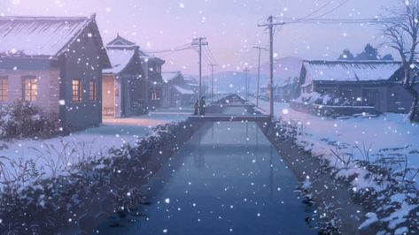 Winter Banner, Anime Snow, Snow Gif, Gif Background, Anime Gifs, Winter Wallpaper, Christmas Gif, Snowy Day, Aesthetic Gif