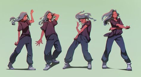 Dancing Drawing Reference, Dancing Drawing, Dancing Poses, 1million Dance Studio, Dancing Pose, Dancing Art, Character Dance, Dancing Drawings, Character Poses