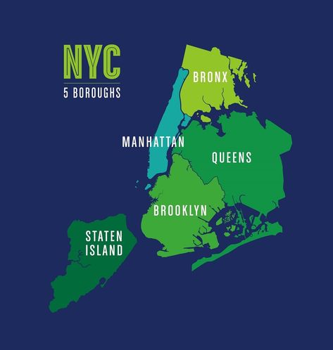 Map of the five boroughs of New York City Dog Expressions, New York Map, Staten Island Ferry, New York City Map, Stylish Photo, The Stoics, Best Seo Company, New York Photos, Stylish Photo Pose