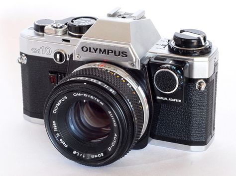 Olympus OM 10 - My first camera. I had it for over twenty years. Loved that camera!! Kawaii, Olympus Camera, Camera Car, Antique Cameras, Old Cameras, Old Camera, Camera Reviews, Camera Hacks, Camera Nikon