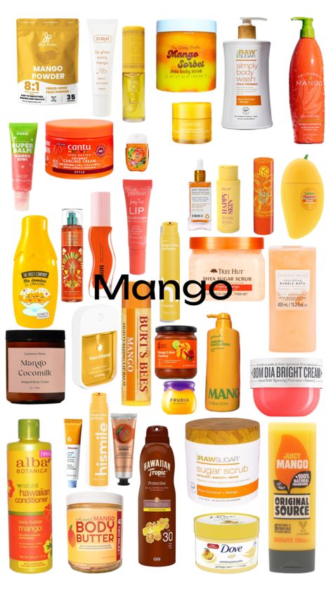 Mango scented products Mango Scent, Glow Up?, Mango, Beauty