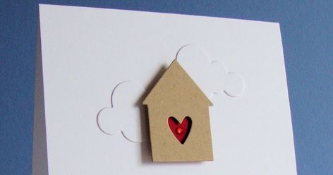 Moving House Card, House Card, Cards To Make, Moving House, House Of Cards, Hello There, New Home, Card Making, New Homes