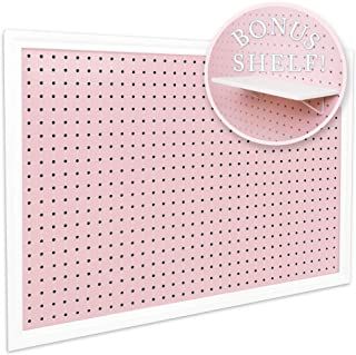 Amazon.com: craft organizers and storage Craft Peg Board, Pegboard Baskets, Peg Boards, 1st House, Pegboard Organization, Preppy Decor, Pegboard Accessories, Storage Wall, Wall Organizer