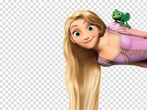 Brown Hair Disney Princess, Rapunzel Clipart, Tangled Rapunzel Hair, Thumper Tattoo, Blond Brown Hair, Rapunzel Flynn Rider, Princess Illustration, Punk Disney Princesses, Rapunzel And Flynn