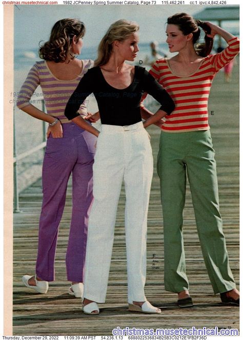 80s Swimsuit, 1980’s Fashion, 80s Stuff, 80s Fashion Trends, Old School Fashion, 80’s Fashion, 20th Century Fashion, Trouser Outfits, 80s Outfit