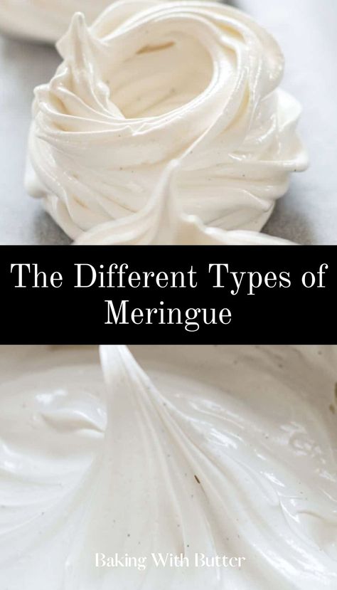 Yummy Meringue - tangy and sweet, a classic pie topping. Merengue Pie Topping, Baked Meringue Recipe, Mirange Topping, Microwave Meringue Recipes, No Fail Meringue For Pies, Meringue Topping For Pies, Merigune Recipe, Chewy Meringue Recipe, Mirange Pie