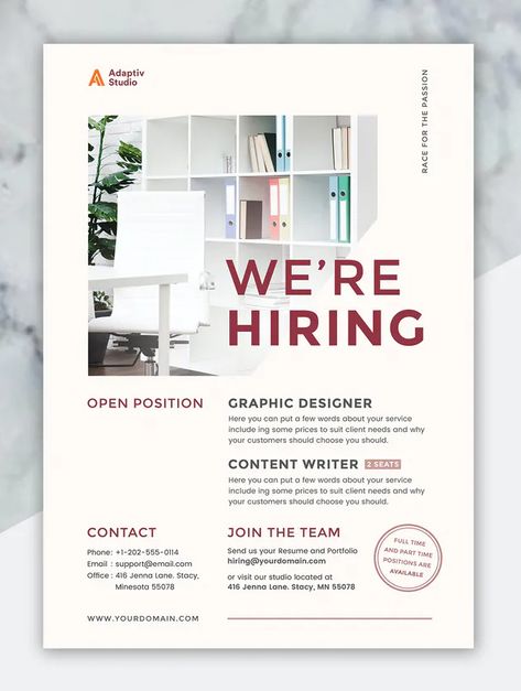 Hr Banner, Recruitment Advertisement, Recruitment Flyer, Recruitment Poster Design, Beauty Branding Design, Hiring Flyer, Hiring Poster, Promotion Flyer, Graphic Design Cv