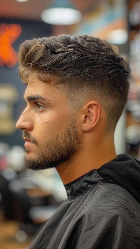 27 Fade Haircuts for the Fashion-Forward Man Heir Stayl For Boy, Fading Haircut Men, Men’s Faded Haircut, Medium Fade Haircut Men, Hi Fade Haircut Men, Men Haircut Styles Fade, Men’s Hair Low Fade, Hair Styles Boys Men, Medium Fade Mens Haircut