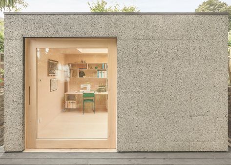 Seven buildings wrapped in cork cladding Cork Board Design Ideas, Building Cladding, London Houses, House Cladding, Cladding Materials, Facade Cladding, House Shed, Landscape And Urbanism, Hotel Architecture