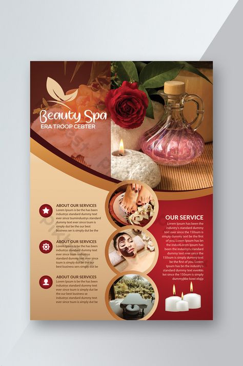 Menu Spa, Spa Brochure, Catalogue Design Templates, Spa Flyer, Beauty Flyer, Medical Brochure, Natural Grocers, Promo Flyer, Job Poster