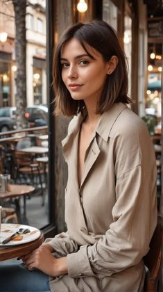 Shoulder Hair With Fringe, Long Bob Short Bangs, Mid Length Bob With Fringe, Straight Bob Haircut Shoulder Length, Collarbone Hair Length, Bob For Long Face Shape, Shoulder Length Bob Haircut With Bangs, Haircut For Shoulder Length Hair, Hairstyle Shoulder Length Hair