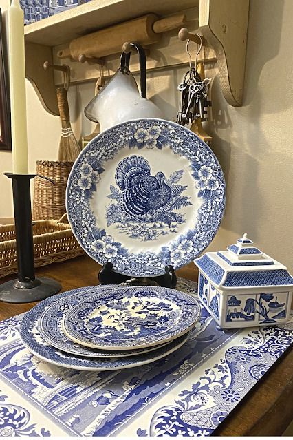 THE HISTORY BEHIND MY BLUE AND WHITE TRANSFERWARE COLLECTION | Simple and Serene Living